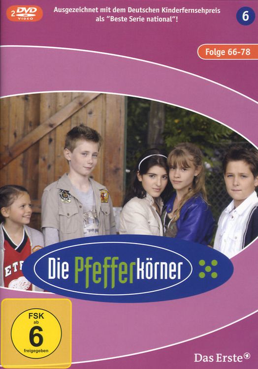 Produktbild: Die Pfefferk&ouml;rner Vol. 6 - Folge 66-78 [2 DVDs]
