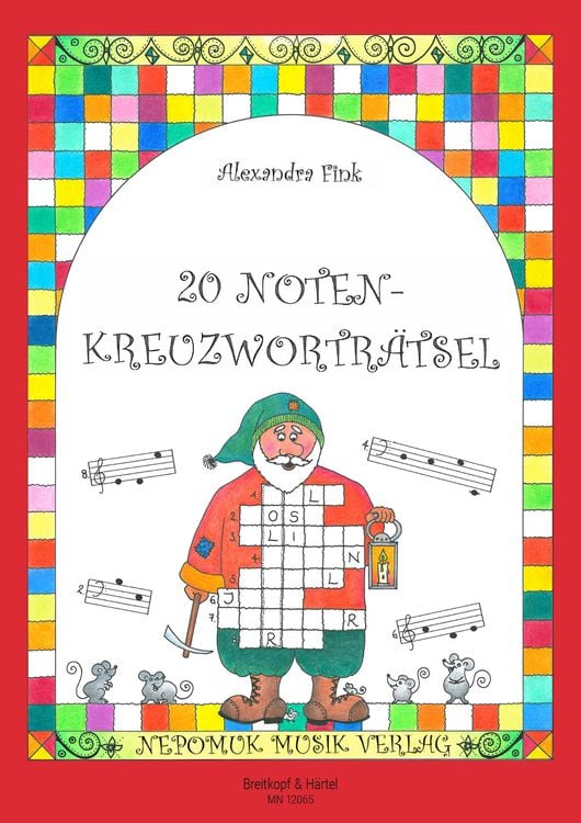 Produktbild: 20 Noten-Kreuzwortr&auml;tsel