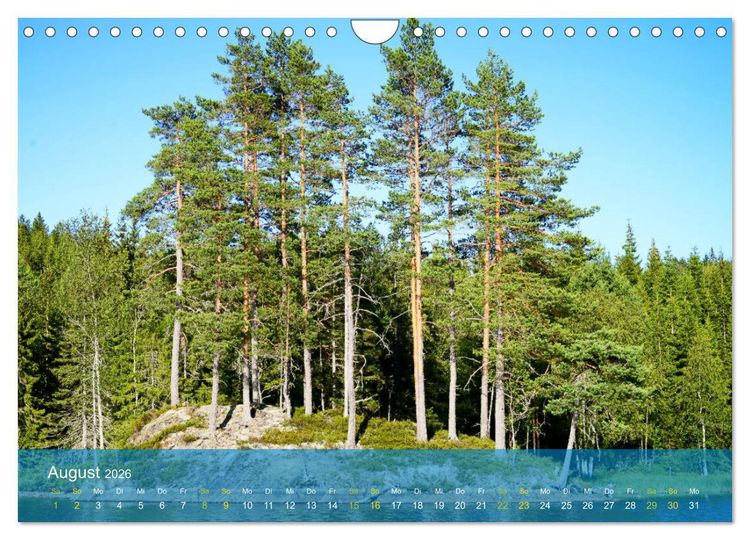 Produktbild: Zauberhaftes V&auml;rmland (Wandkalender 2026 DIN A4 quer), CALVENDO Monatskalender