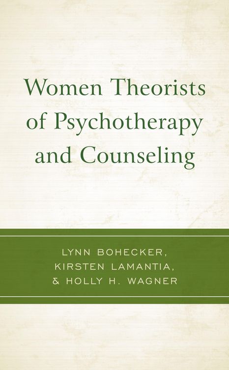 Produktbild: Women Theorists of Psychotherapy and Counseling