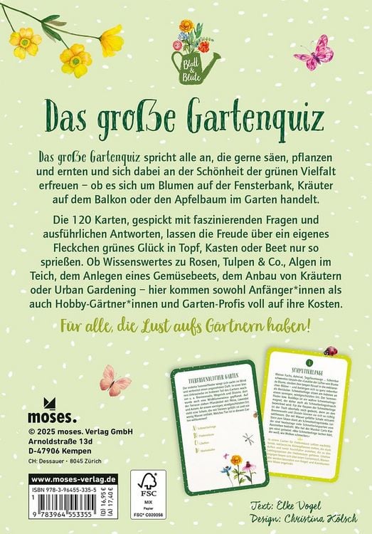 Produktbild: Blatt & Bl&uuml;te Das gro&szlig;e Gartenquiz