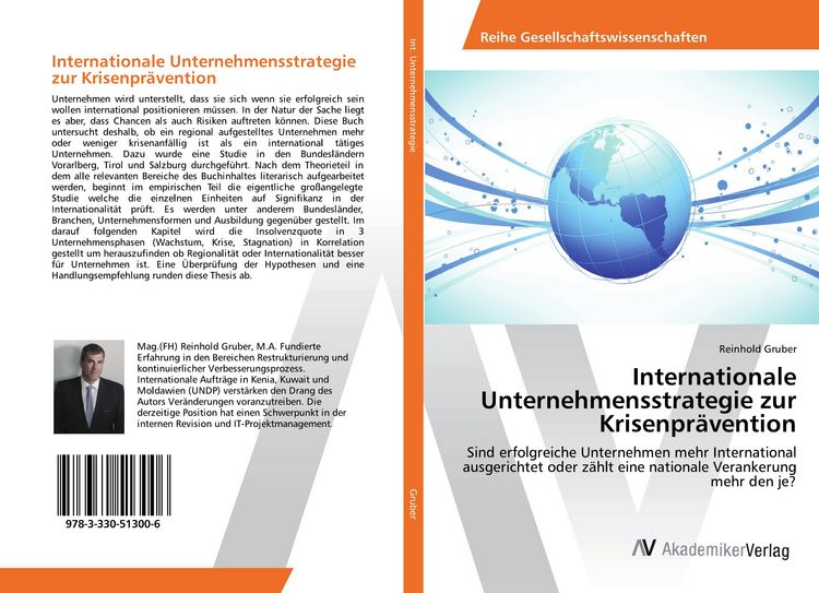 Produktbild: Internationale Unternehmensstrategie zur Krisenpr&auml;vention