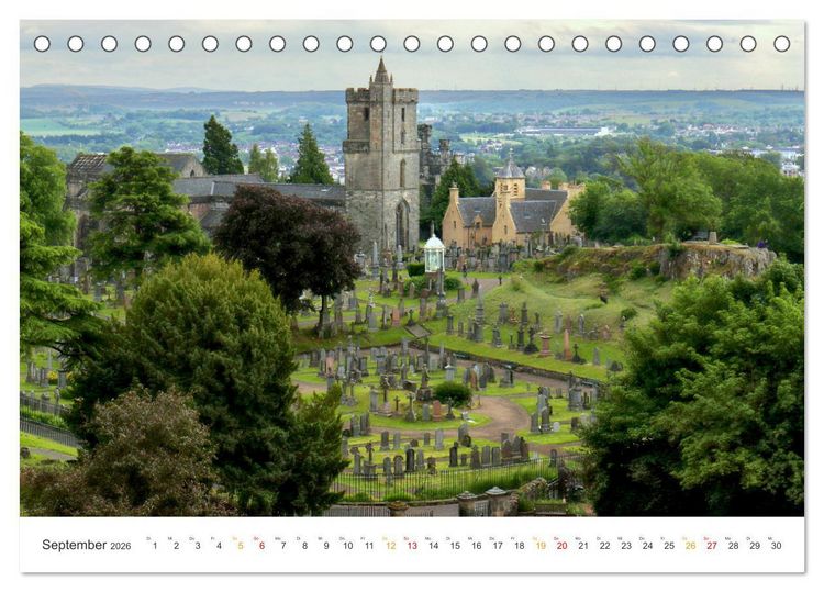Produktbild: Typisch Schottland (Tischkalender 2026 DIN A5 quer), CALVENDO Monatskalender