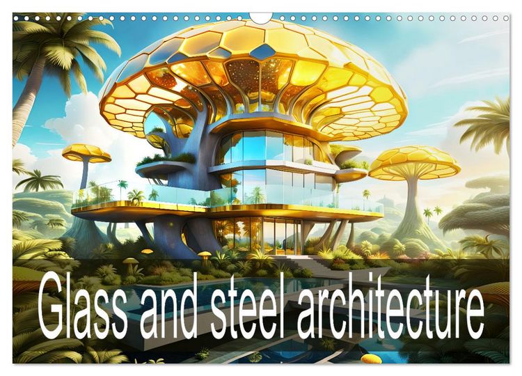 Produktbild: Glass and steel architecture (Wall Calendar 2026 DIN A3 landscape), CALVENDO 12 Month Wall Calendar