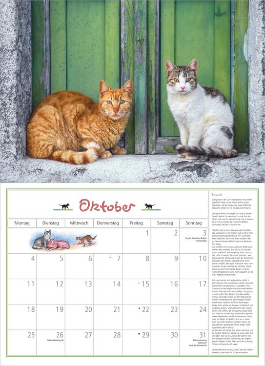 Produktbild: DuMonts Katzen Kalender 2027