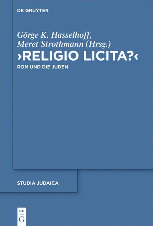 Produktbild: "Religio licita?"