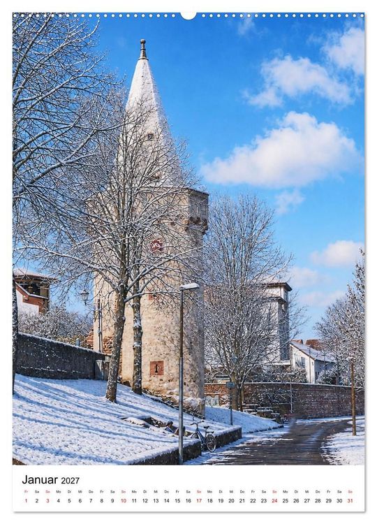 Produktbild: Seligenstadt Idylle am Main (Wandkalender 2027 DIN A2 hoch), CALVENDO Monatskalender
