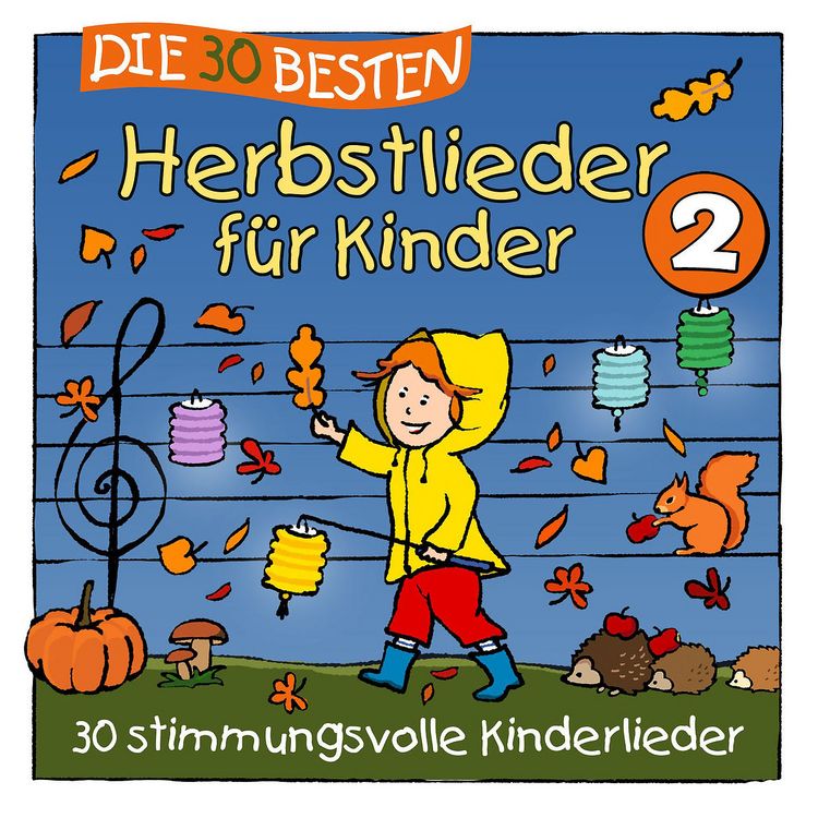 Produktbild: Die 30 besten Herbstlieder f&uuml;r Kinder 2