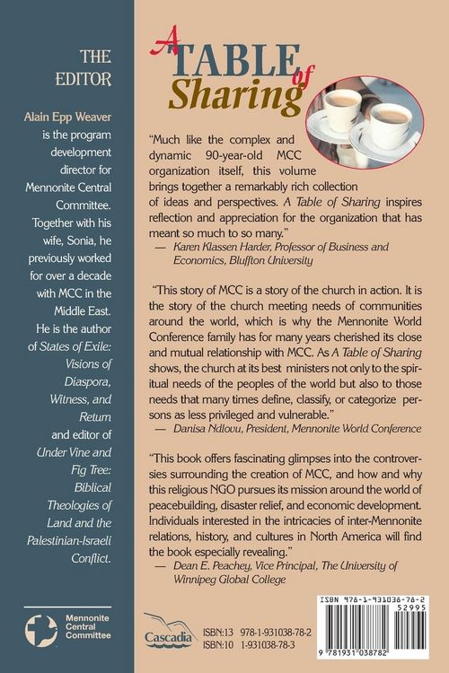 Produktbild: A Table of Sharing: Mennonite Central Committee and the Expanding Networks of Mennonite Identity