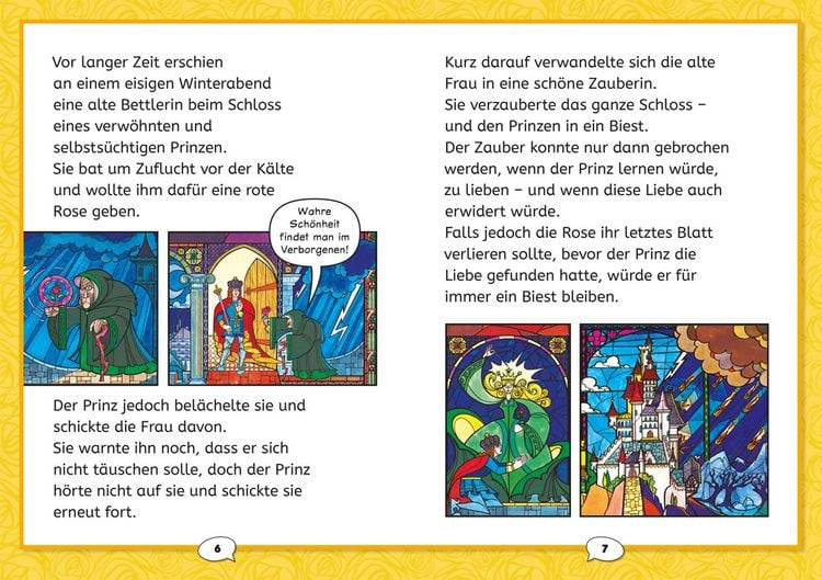 Produktbild: Disney: Die Sch&ouml;ne und das Biest - Die Filmgeschichte mit Comics