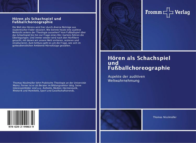 Produktbild: H&ouml;ren als Schachspiel und Fu&szlig;ballchoreographie