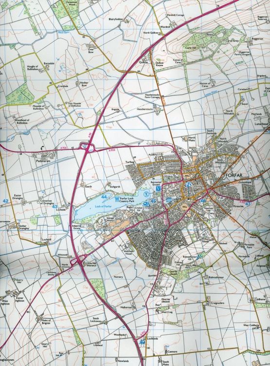 Produktbild: Forfar, Brechin and Edzell