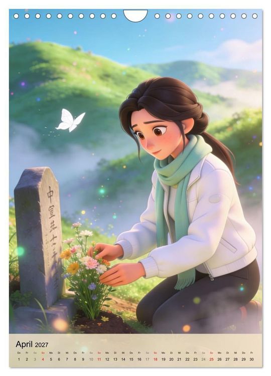 Produktbild: Herz zu Herz &ndash; China Edition (Wandkalender 2027 DIN A4 hoch), CALVENDO Monatskalender