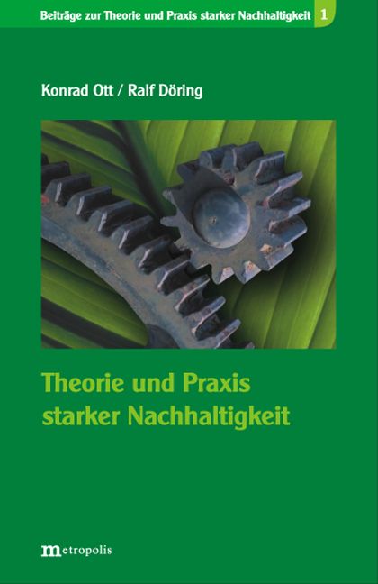 Produktbild: Theorie und Praxis starker Nachhaltigkeit