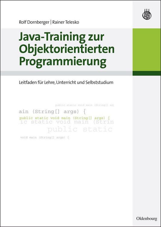 Produktbild: Java-Training zur Objektorientierten Programmierung