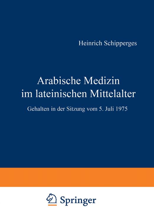Produktbild: Arabische Medizin im lateinischen Mittelalter