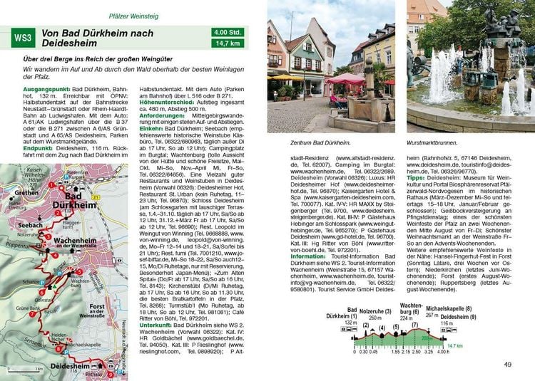 Produktbild: ROTHER Wanderf&uuml;hrer Pf&auml;lzer Weinsteig