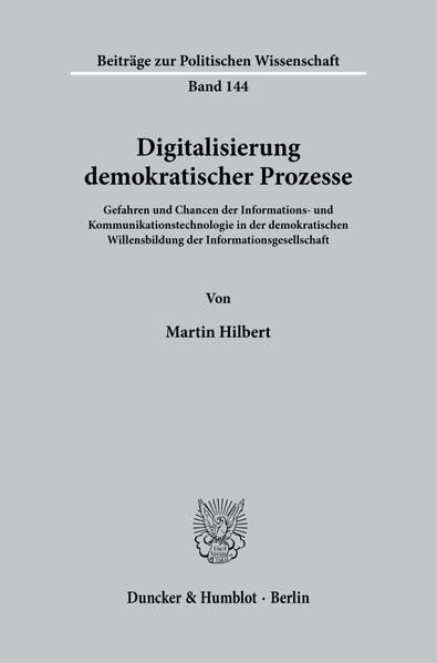 Produktbild: Digitalisierung demokratischer Prozesse.