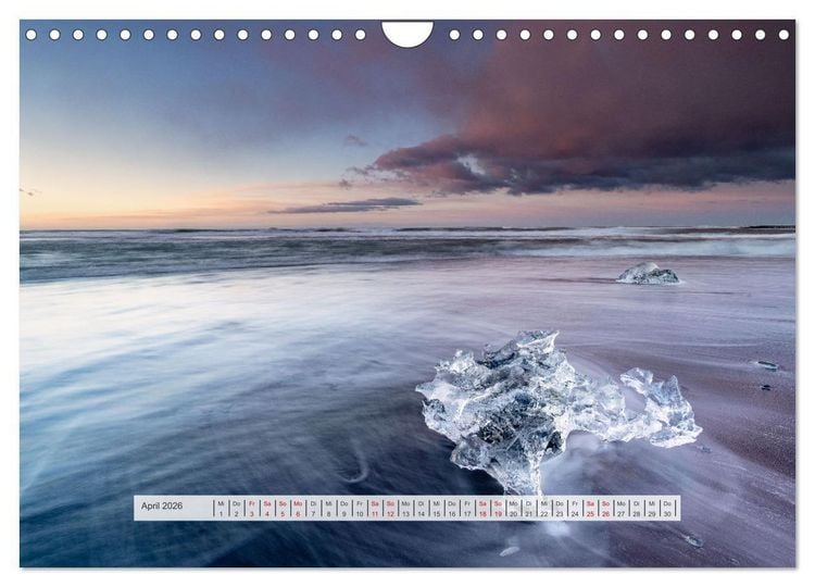 Produktbild: Island - Insel der Sehnsucht (Wandkalender 2026 DIN A4 quer), CALVENDO Monatskalender