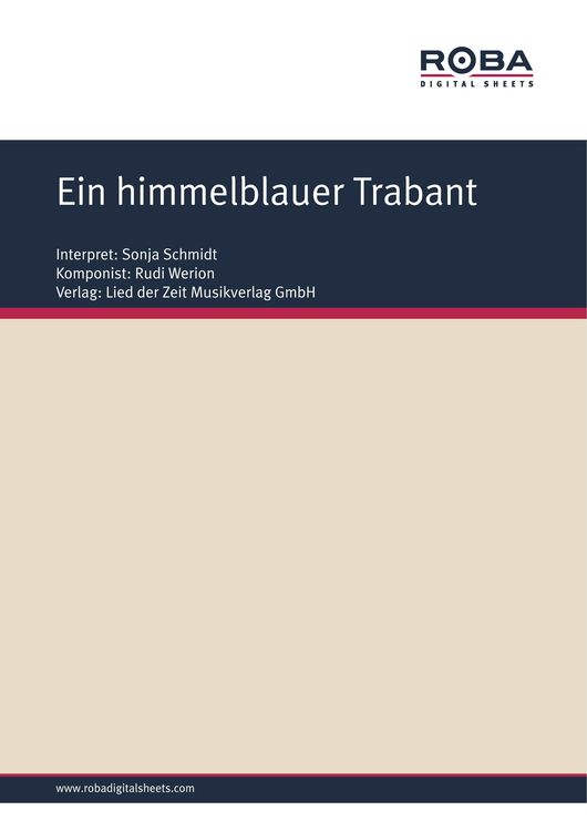 Produktbild: Ein himmelblauer Trabant