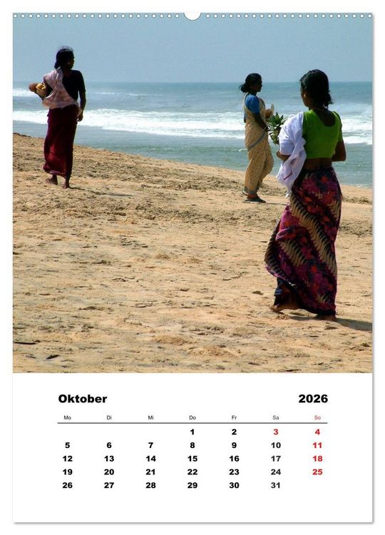 Produktbild: In Kerala (hochwertiger Premium Wandkalender 2026 DIN A2 hoch), Kunstdruck in Hochglanz