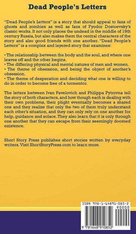 Produktbild: Short Story Press Presents Dead People's Letters