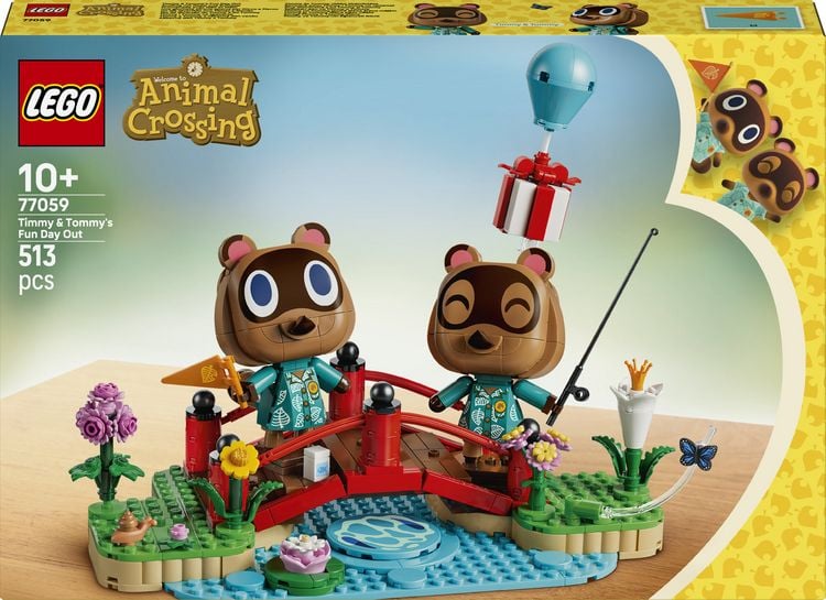 Produktbild: LEGO Animal Crossing Ausflug mit Nepp und Schlepp Bauspielzeug 77059