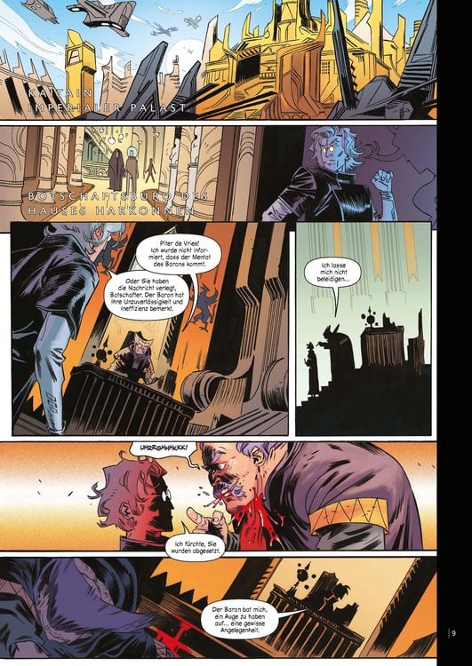 Produktbild: Dune: Haus Corrino (Graphic Novel). Band 2 (limitierte Vorzugsausgabe)