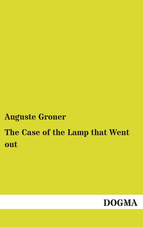 Produktbild: The Case of the Lamp that Went out