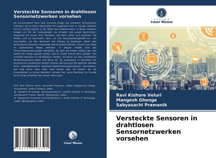 Produktbild: Versteckte Sensoren in drahtlosen Sensornetzwerken vorsehen