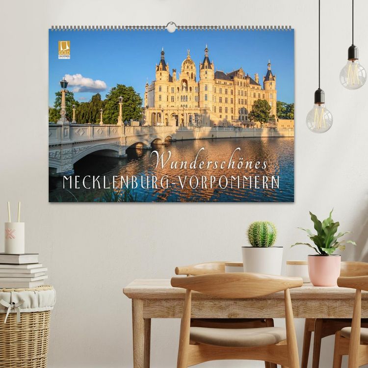Produktbild: Wundersch&ouml;nes Mecklenburg-Vorpommern (Wandkalender 2026 DIN A2 quer), CALVENDO Monatskalender