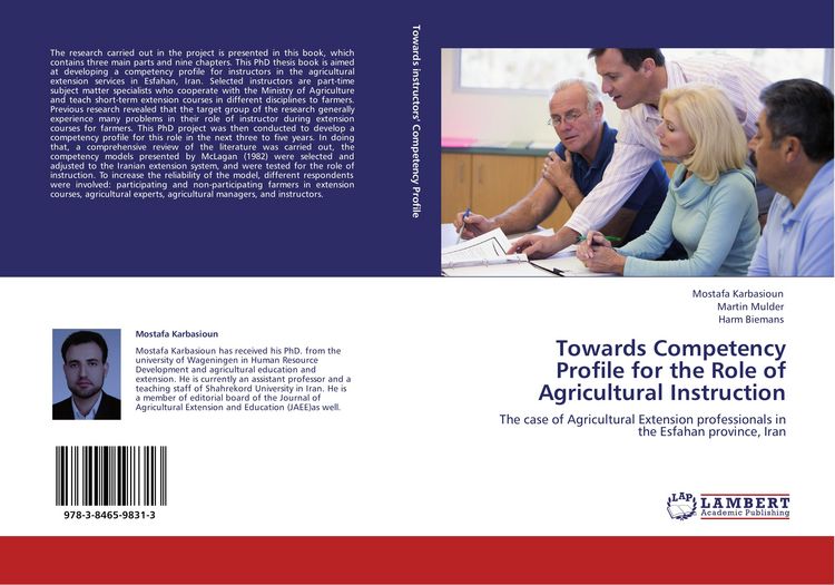 Produktbild: Towards Competency Profile for the Role of Agricultural Instruction