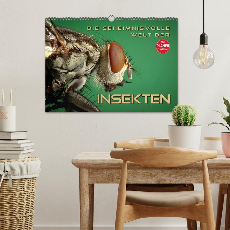 Produktbild: Die geheimnisvolle Welt der Insekten (Wandkalender 2026 DIN A3 quer), CALVENDO Monatskalender