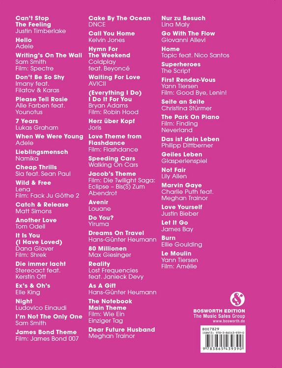 Produktbild: Piano gef&auml;llt mir! 50 Chart und Film Hits - Band 6
