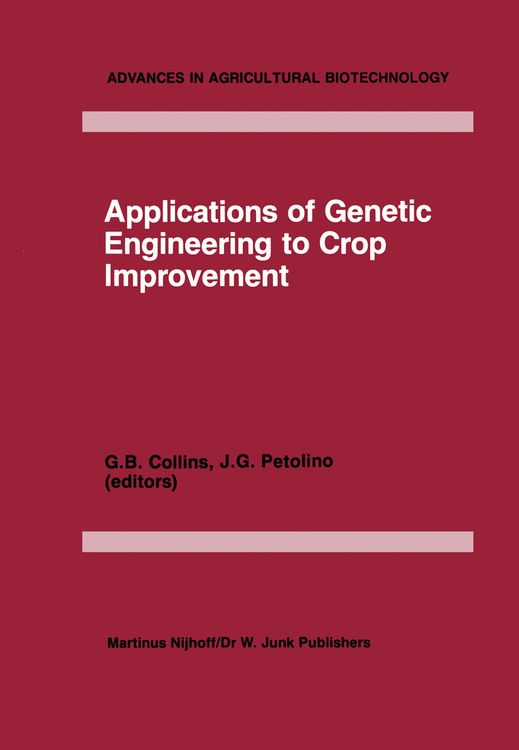Produktbild: Applications of Genetic Engineering to Crop Improvement