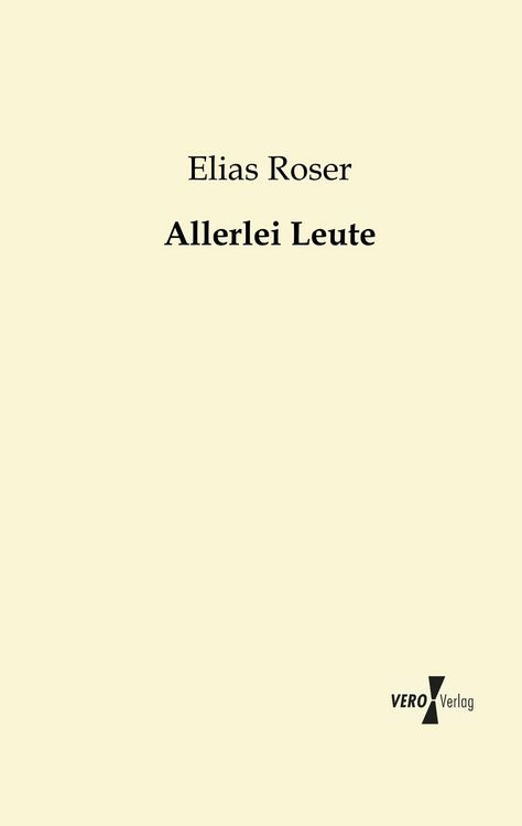Produktbild: Allerlei Leute