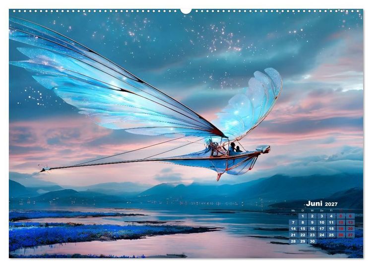 Produktbild: Aerospira (Wandkalender 2027 DIN A2 quer), CALVENDO Monatskalender
