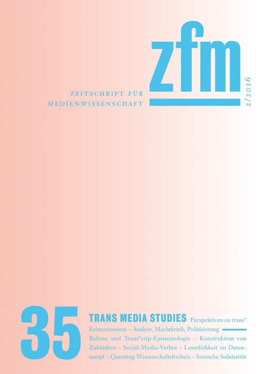 Produktbild: Zeitschrift f&uuml;r Medienwissenschaft 35