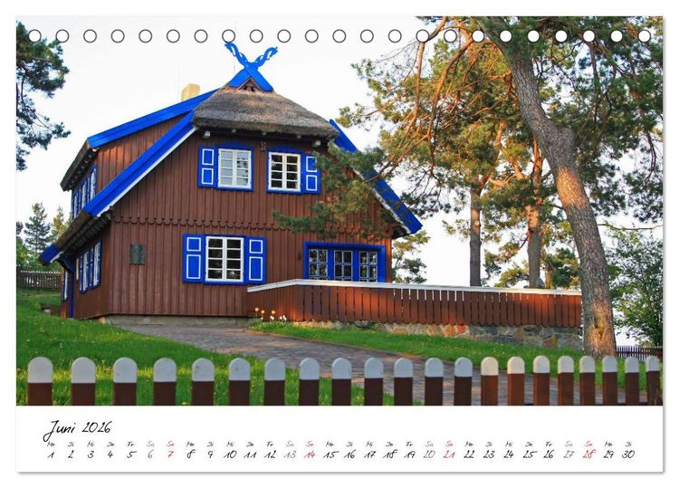 Produktbild: Litauen und Lettland (Tischkalender 2026 DIN A5 quer), CALVENDO Monatskalender
