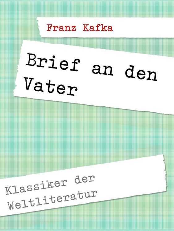 Produktbild: Brief an den Vater
