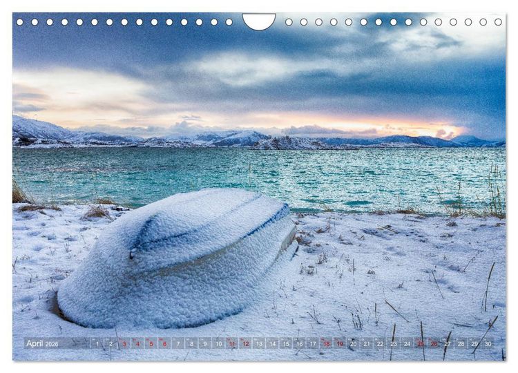 Produktbild: Polarnacht in Troms&oslash; (Wandkalender 2026 DIN A4 quer), CALVENDO Monatskalender