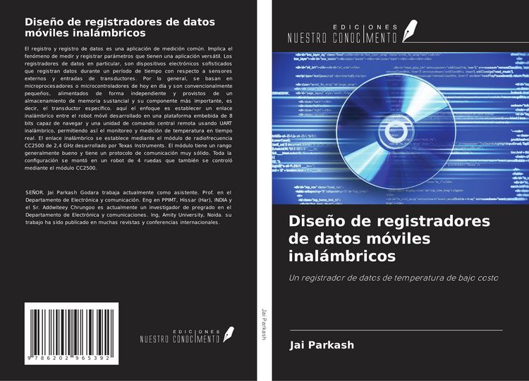 Produktbild: Dise&ntilde;o de registradores de datos m&oacute;viles inal&aacute;mbricos