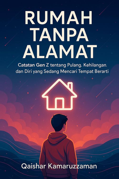 Produktbild: Rumah Tanpa Alamat: Catatan Gen Z tentang Pulang, Kehilangan, dan Diri yang Sedang Mencari Tempat Berarti (Gen Z Series)