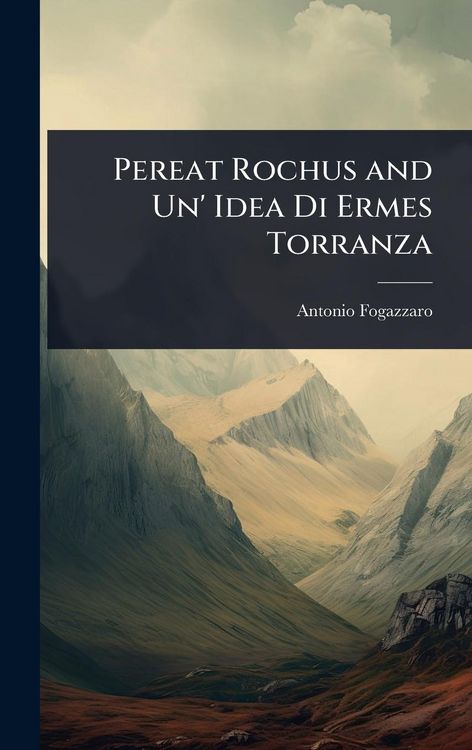 Produktbild: Pereat Rochus and Un' Idea Di Ermes Torranza