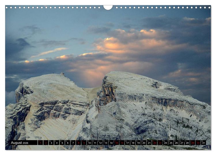 Produktbild: Weltkulturerbe Dolomiten S&uuml;d Tirol (Wandkalender 2026 DIN A3 quer), CALVENDO Monatskalender