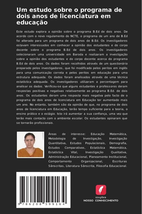 Produktbild: Um estudo sobre o programa de dois anos de licenciatura em educa&ccedil;&atilde;o