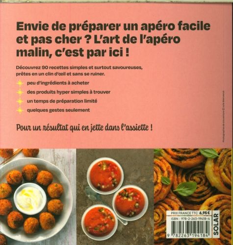 Produktbild: Ap&eacute;ros &agrave; petit prix : 90 recettes ultrasimples