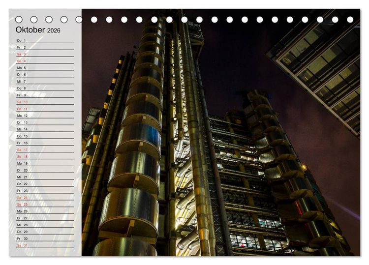 Produktbild: Wundervolles London (Tischkalender 2026 DIN A5 quer), CALVENDO Monatskalender