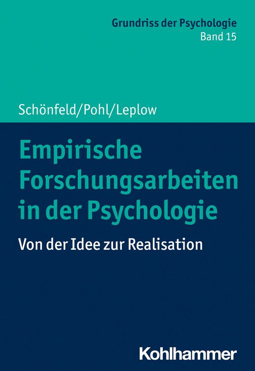 Produktbild: Empirische Forschungsarbeiten in der Psychologie