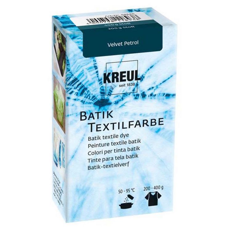 Produktbild: KREUL Batik Textilfarbe velvet petrol 70g